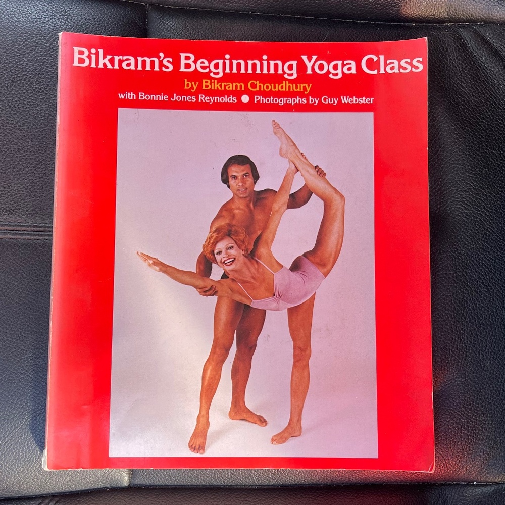 Red Yoga Instruction Book